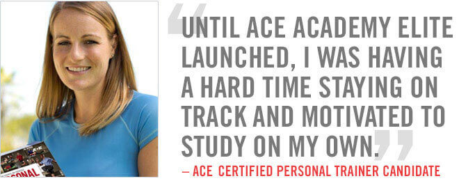 Until ACE Academy Elite launched, I was having a hard time staying on track and motivated to study on my own.