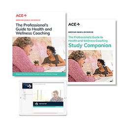 ACE Health Coach Manual Set and Practice Test